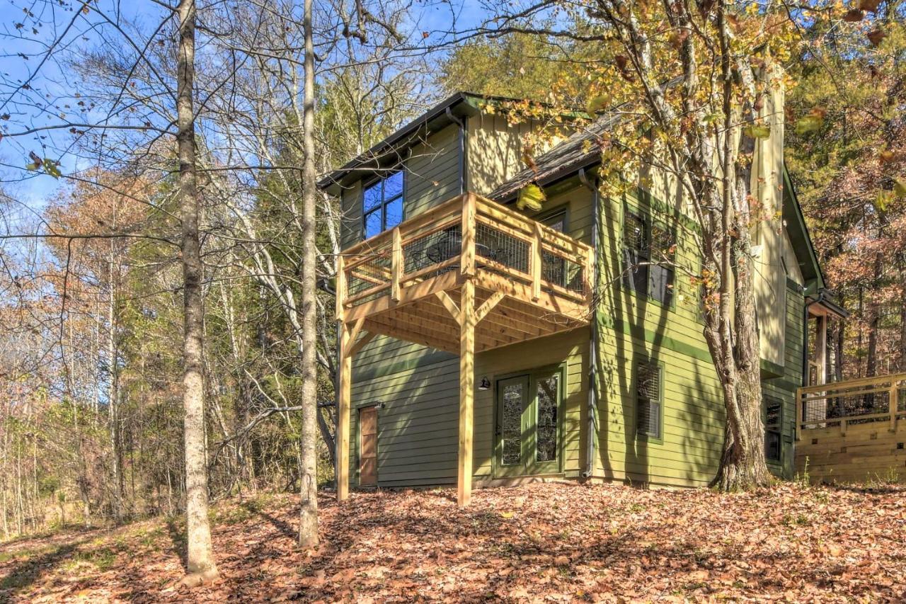 Creekside Craftsman Retreat In North Ga Mountains! Villa Mineral Bluff Dış mekan fotoğraf